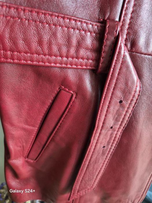 Jachetă din piele naturala