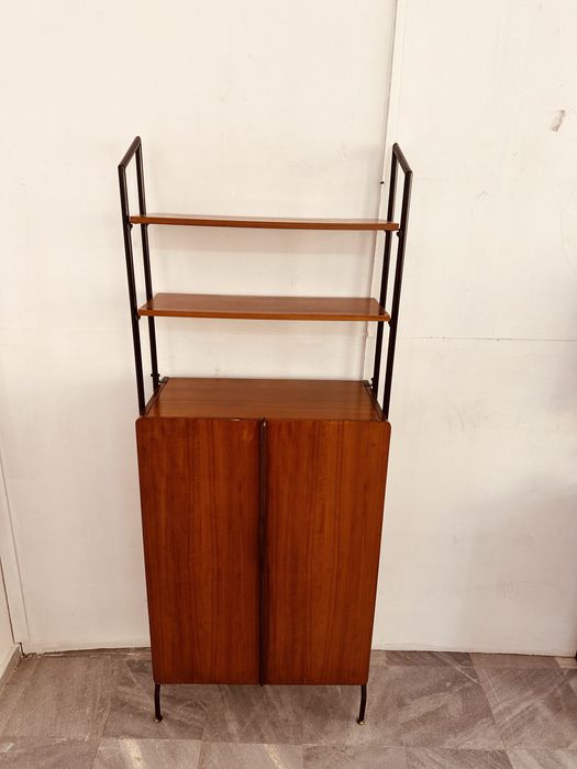 Винтидж италиански шкаф с етажерка – Mid Century (1960-те)