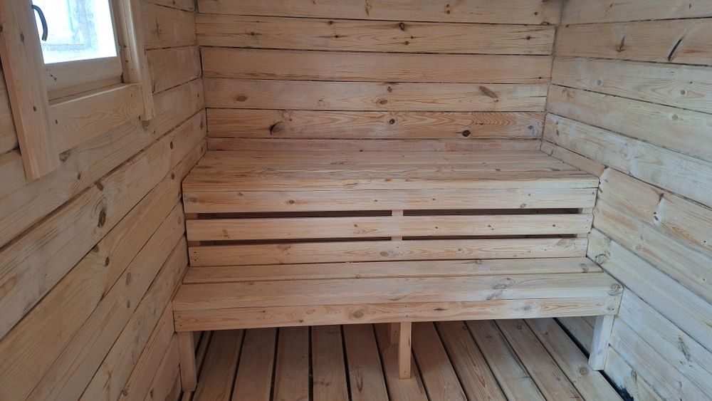 Баня из бруса (переносная)