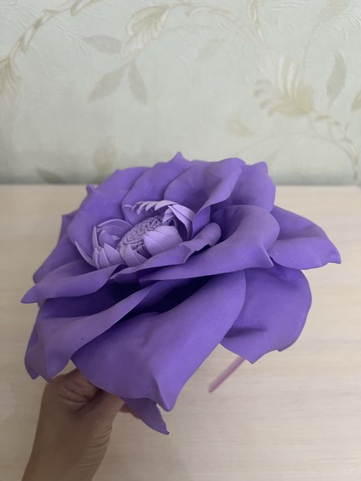 Цветок-ободок для девочки