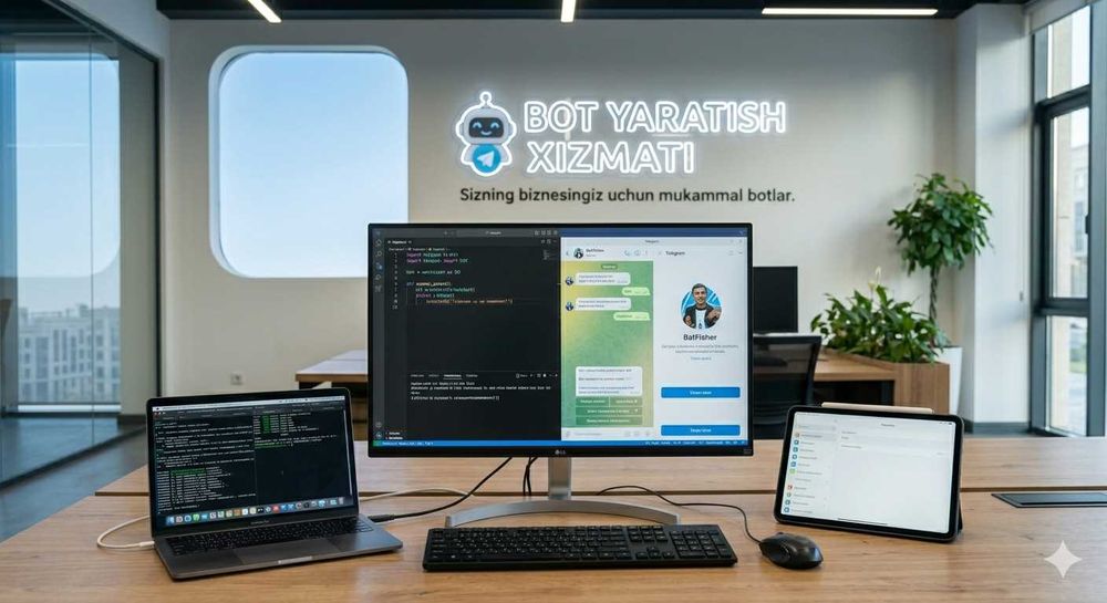 Telegram botlar yaratish xizmati