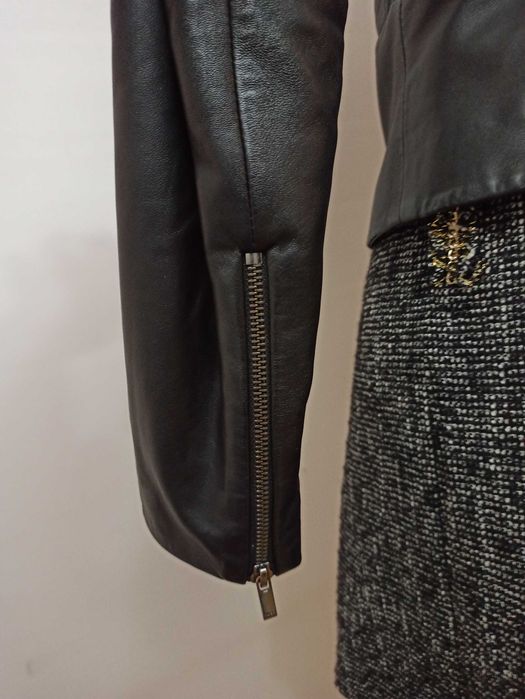 Geaca din piele naturala Hugo Boss marimea M