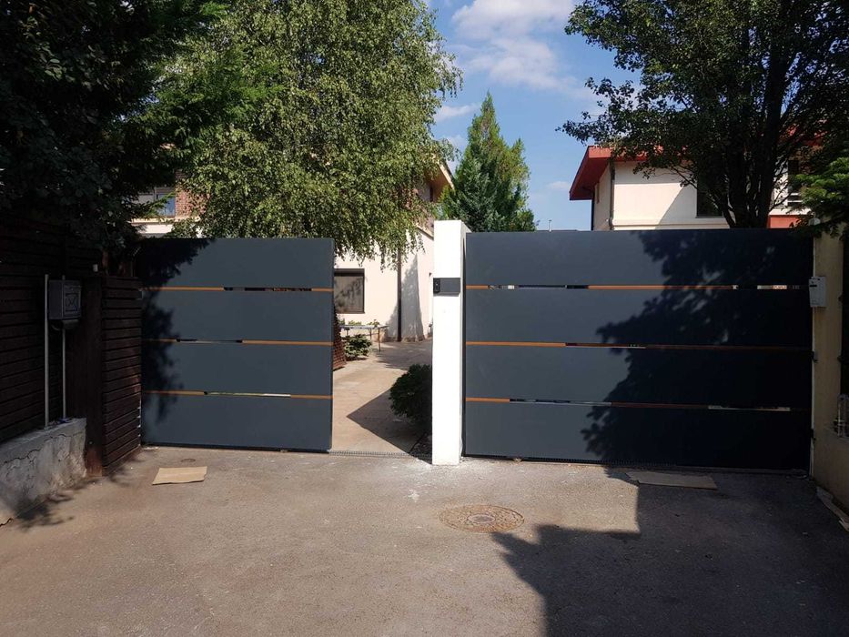 Porti din aluminiu , porti din fier forjat , poarta