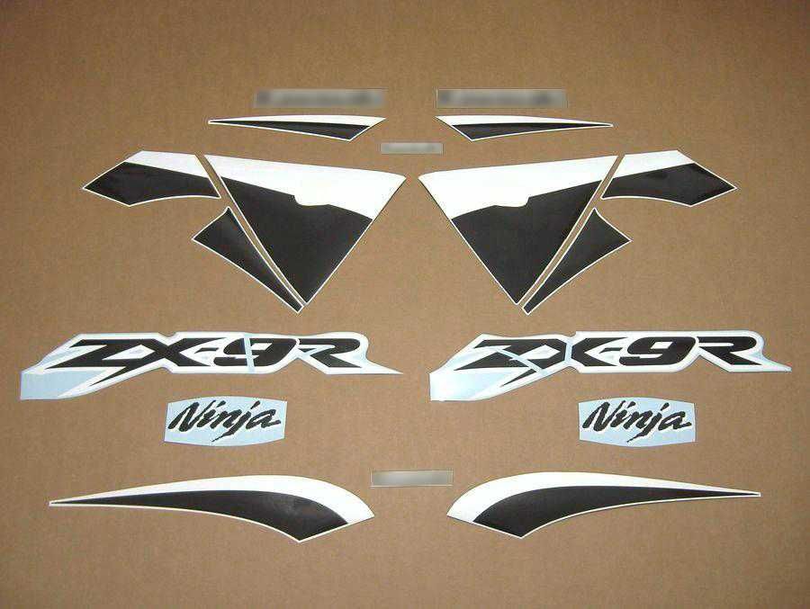 Стикери Kawasaki ZX9R Ninja 1994-2003 лепенки кавазаки 900 зх9р zx-9r
