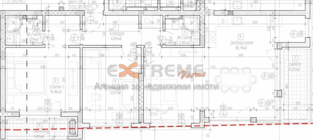 Продава се Тристаен апартамент в с. Левски, Област Варна - 120 кв.м за 2375 €/кв.м - Снимка #14