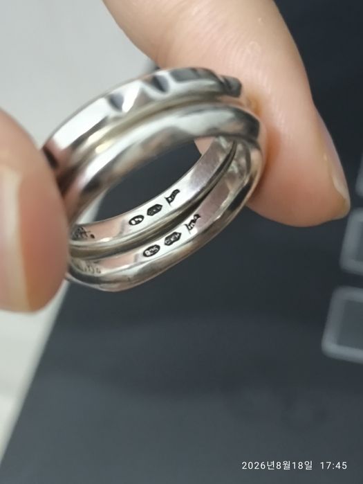 Кольца серебро 925 пробы Корея