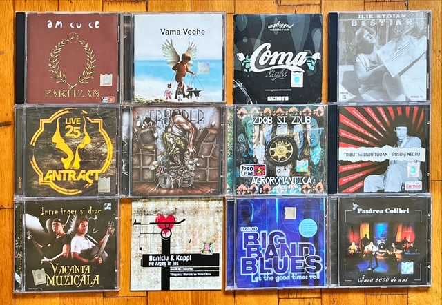CD rock RO: Partizan, Vama Veche, Coma, Antract, Trooper, Kumm Taxi Crize