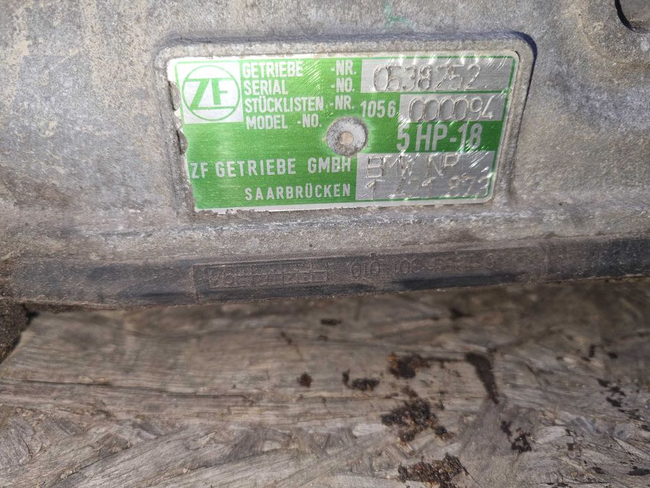 АКПП на БМВ Е36 / BMW E36 5HP-18