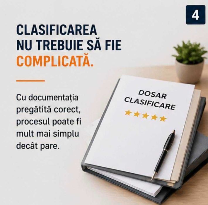 Obtinere Certificat de Clasificare | Oferta Speciala 50% Reducere