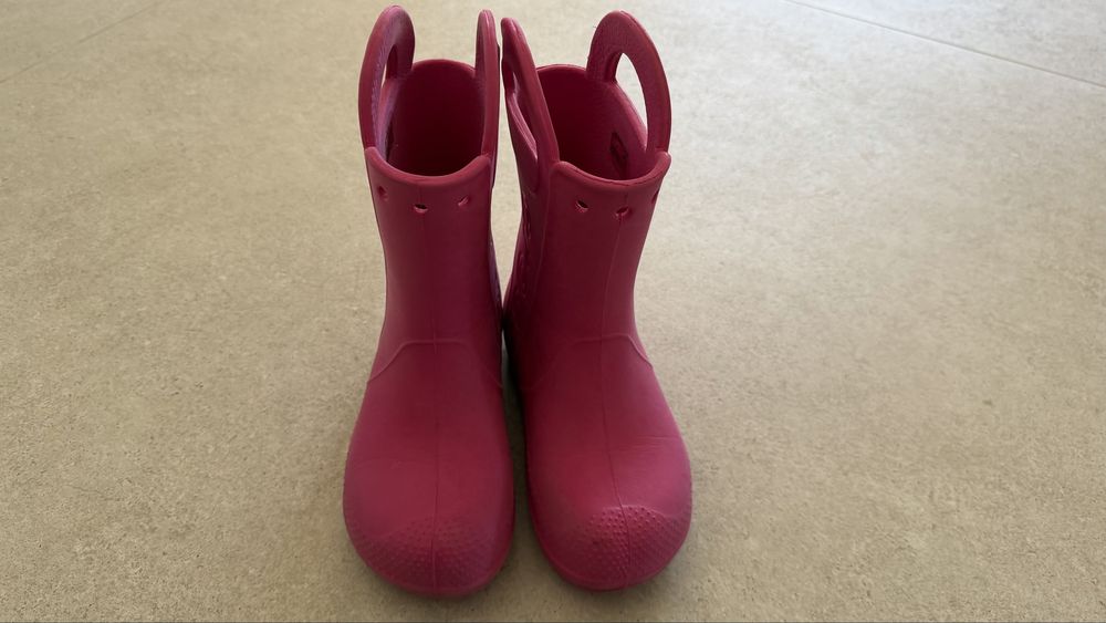 Crocs розови ботуши J1