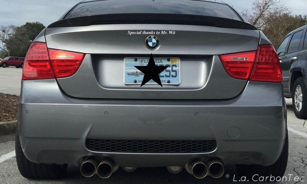 Eleron portbagaj model Performance High Kick pentru Bmw E90  CALITATE PREMIUM ️️️️️