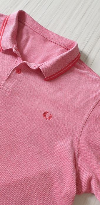 Fred Perry Pique Cotton Mens Size XL - 2XL ОРИГИНАЛ! Мъжка Тениска!