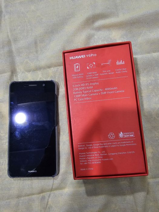 Huawei y6pro sotiladi holati idial yangi telefon