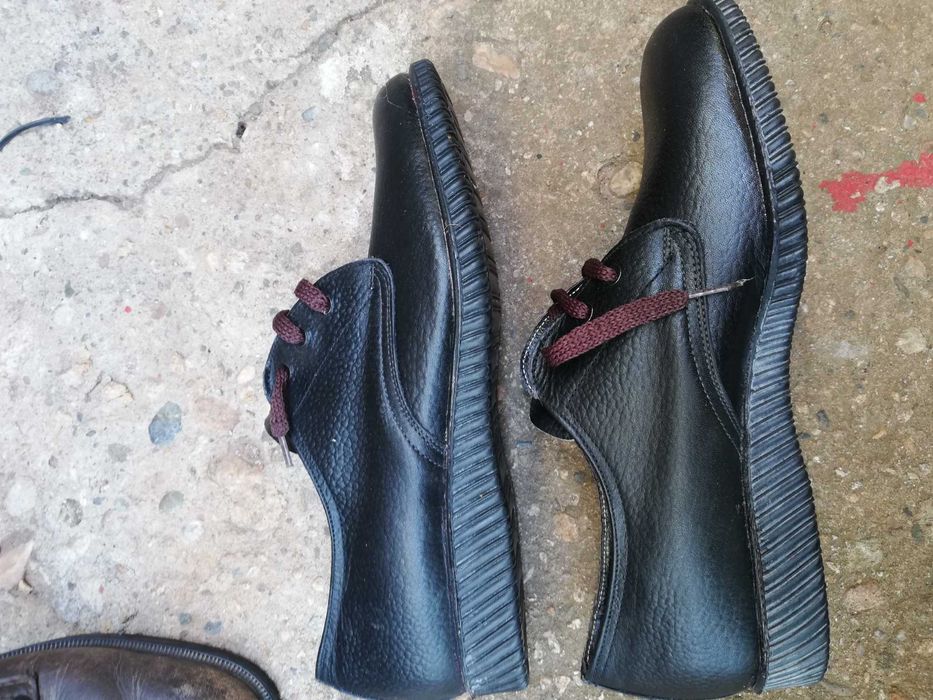 Стари военни кожени ботуши 41 номер