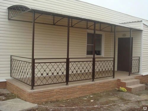 Ворота, решётки, навес, ограждения, козырёк, перила