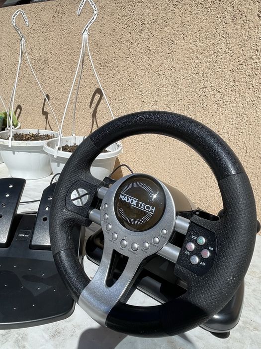 MaxxTech Kit volan Pro Racing + pedale