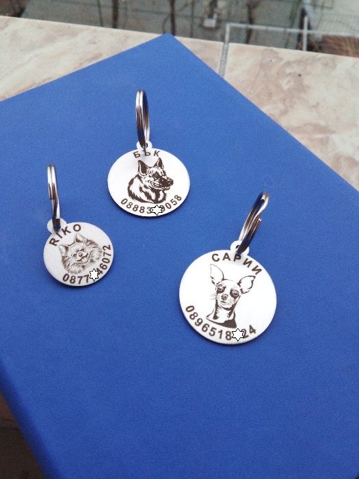 Кучешки медальони. Медальони за кучета