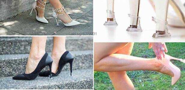 Протектори за високи токчета Pro High Heel 3 чифта в комплекта S, M, L