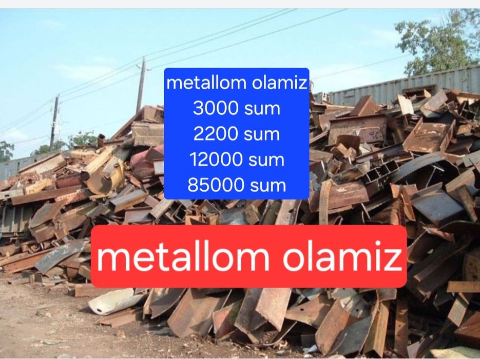 Металлом Металлолом Металл оламиз / Metallom olamiz Metalom
Metallom o
