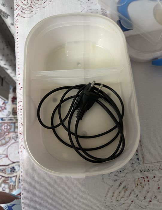 Бокс для еды с ложкой. Есть ем