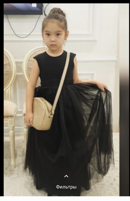 Новогоднее бальное платье для девочки