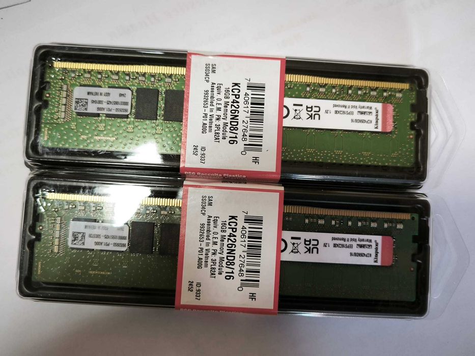 Memorie RAM, Kingston, 16GB, 2666Mhz