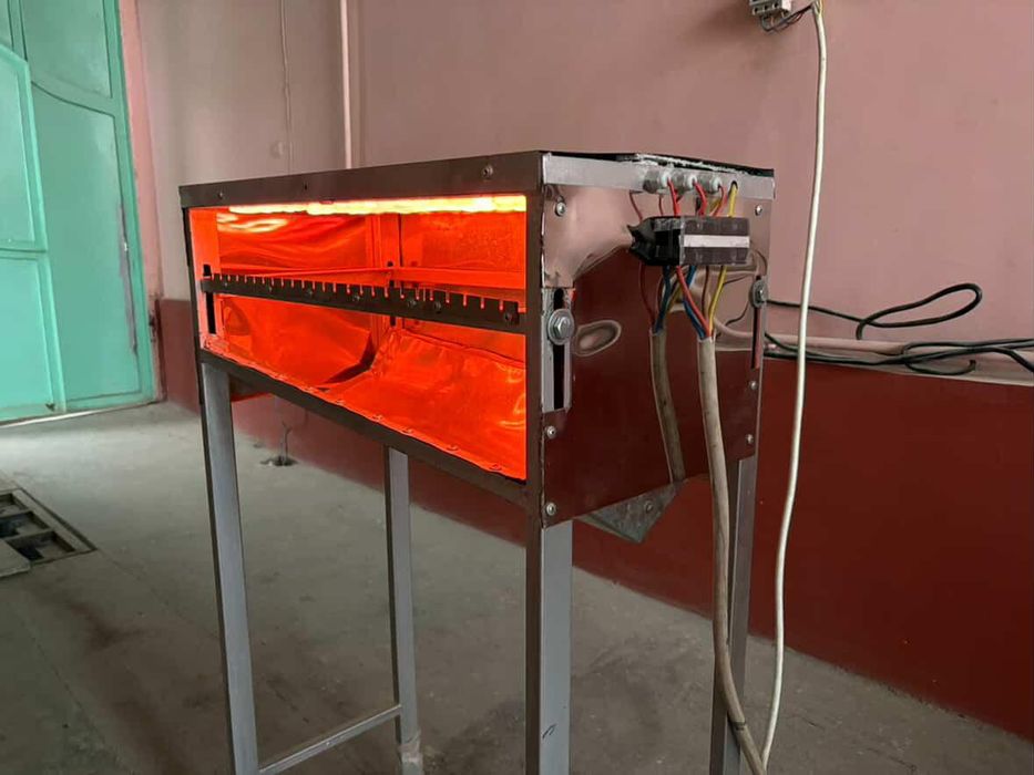 Електирон кура шашлик