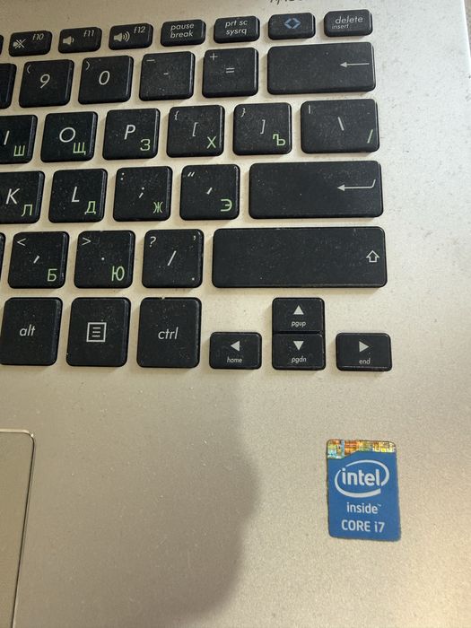 Asus ноутбук Intel core i7