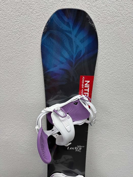 placa noua snowboard nitro lectra L142cm