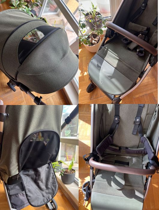 Anex IQ Premium Green 3 в 1 бебешка количка - кош, седалка и бъги