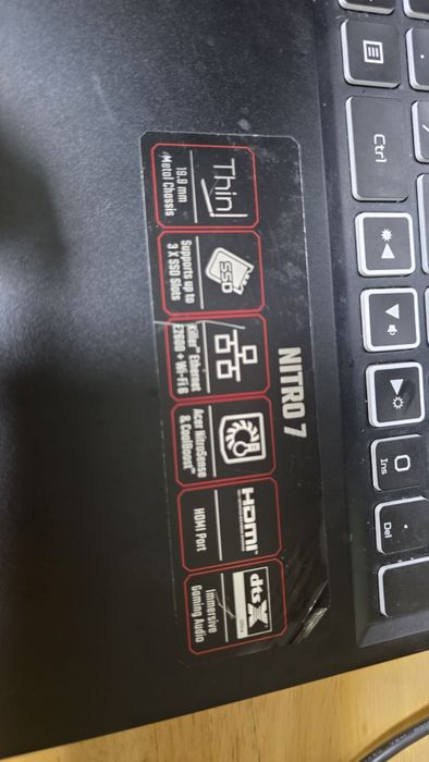 Это acer nitro 7