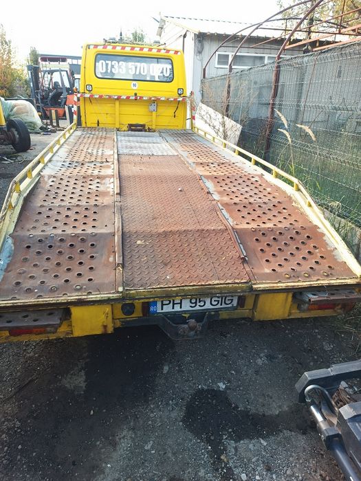 Platforme auto 3.5 t punte dublă spate