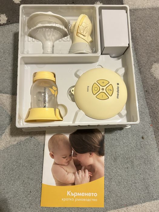 Електрическа двуфазна помпа за кърма Medela Swing Flex™.