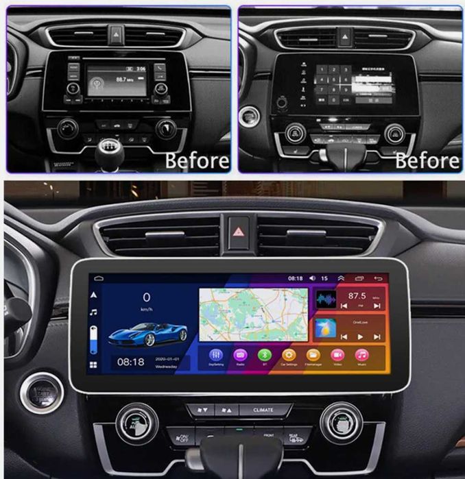 HONDA 2017-2022 CRV 12.3" андроид навигация, 9475+9501+397