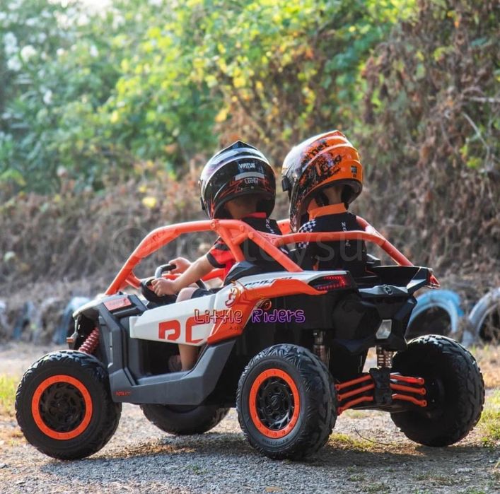 Детская машина BRP CAN-AM Maverick 4х4 внедорожник 2 местный до 100 кг