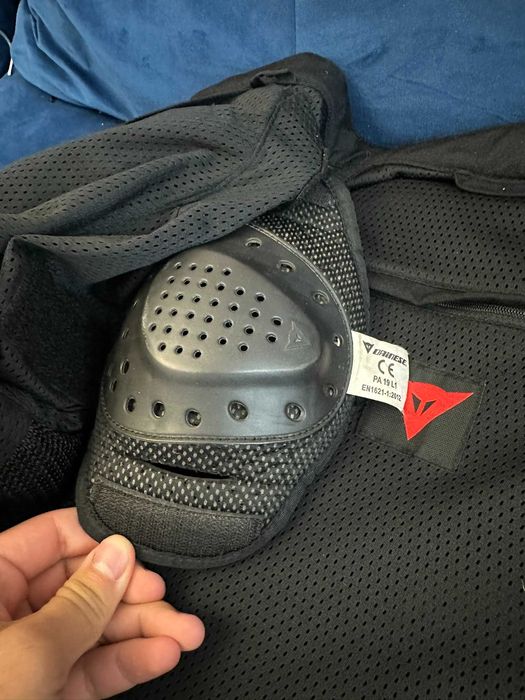 Geacă moto Dainese vară ventilată, protecții + protecție spate, mărimea 52