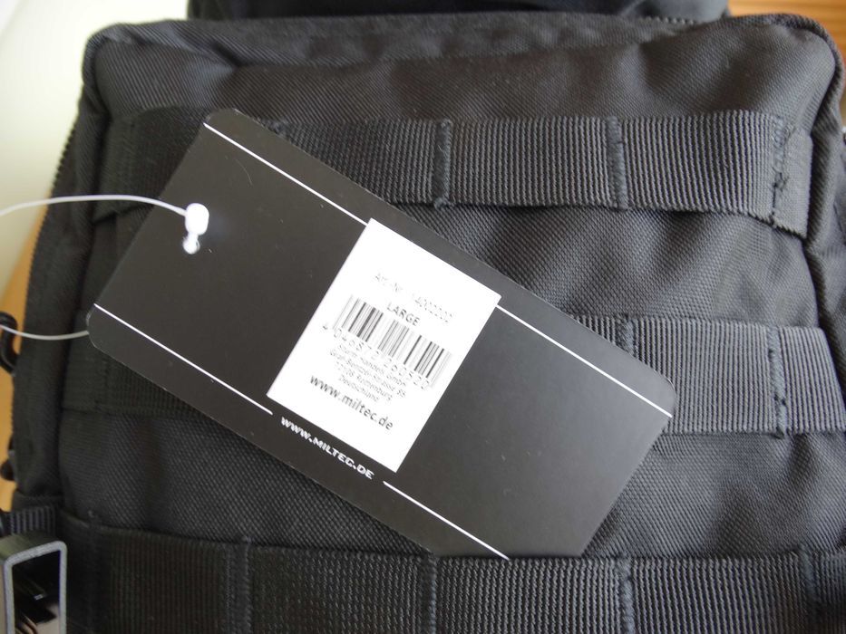 Rucsac Militar Mil-Tec 36L Negru Spațiu Confort Rezistență Garantate !