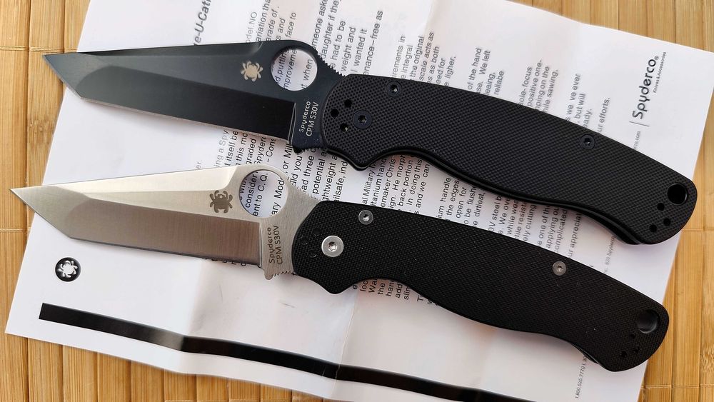 Spyderco Paramilitary 2 Exclusive Tanto