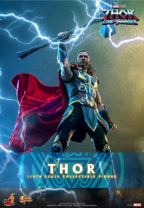 Могъщият Тор на Марвел - Hot Toys Thor Love and Thunder 1/6 Scale