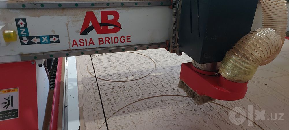 Rover xizmati CHPU CNC 3000×2100

MDF, DSP, fanera, akril, plastik
