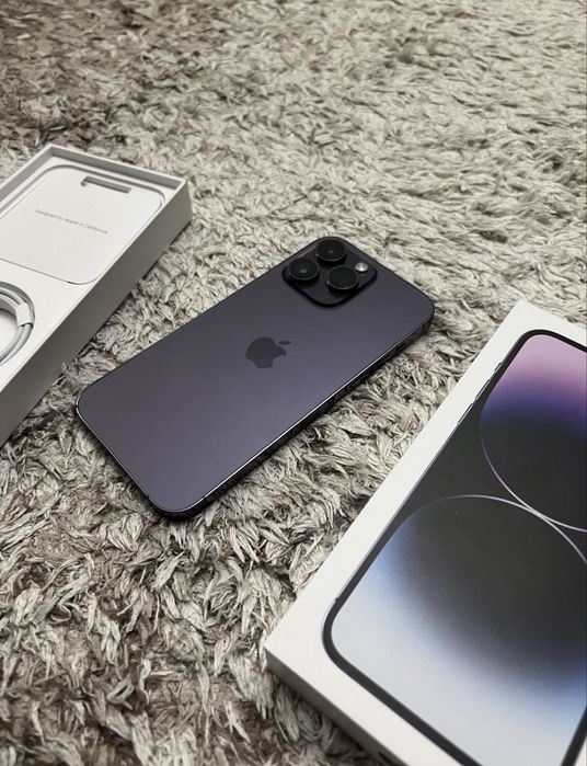 iphone 14 pro 512gb 82 % фиолетовый