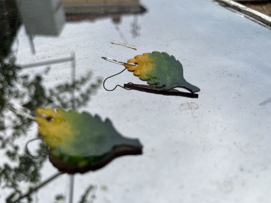 Ръчно изработени обеци - различни цветове