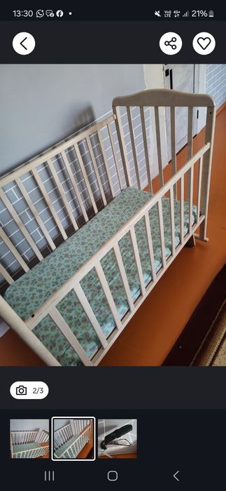 Кровать детски с матрасом