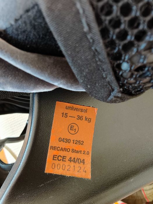 Столче за кола Recaro Start 2.0 15-36 kg