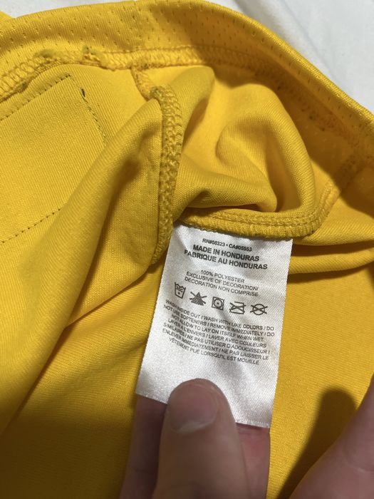 NIKE!! Maieu basket Nike Lakers Lebron James galben