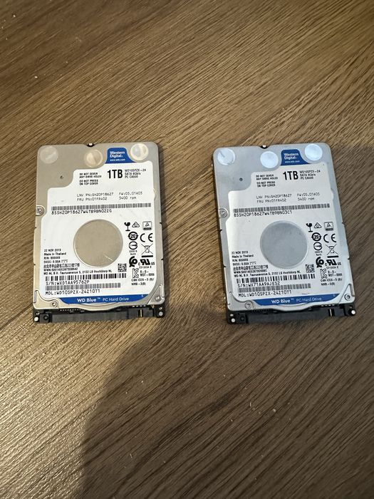Ноут Жесткий диск 1 TB и 14TB