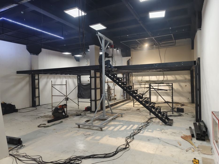 Металлоконструкции в любом сложности.