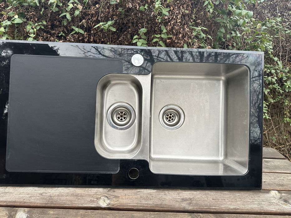 Chiuveta bucatarie inox/sticla