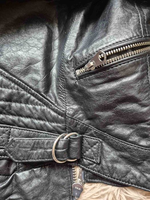 Дамско яке естествена кожа