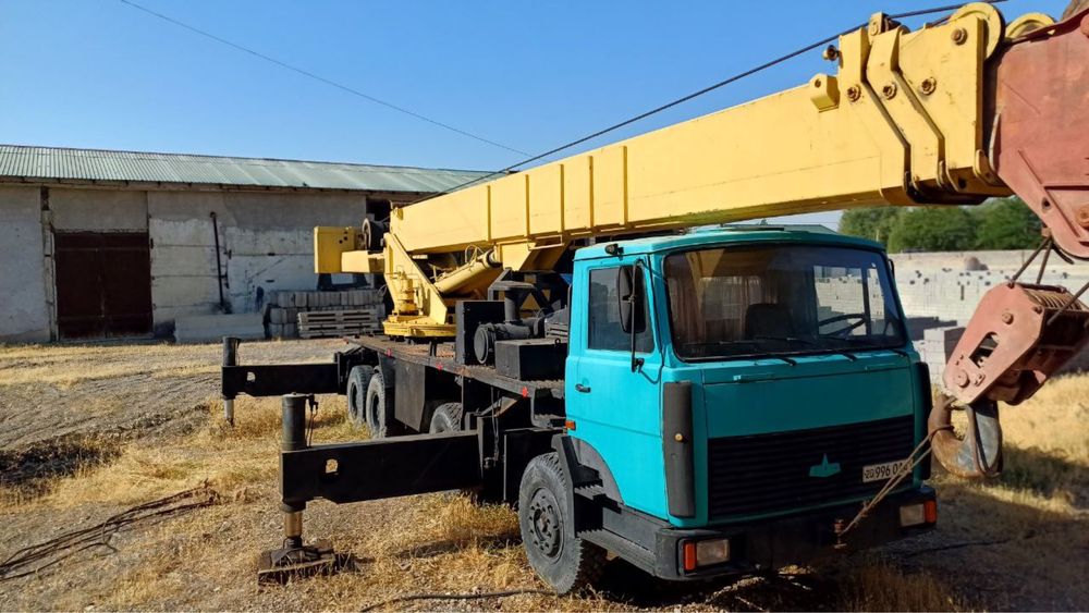 Кран МЗКТ 50 тонн